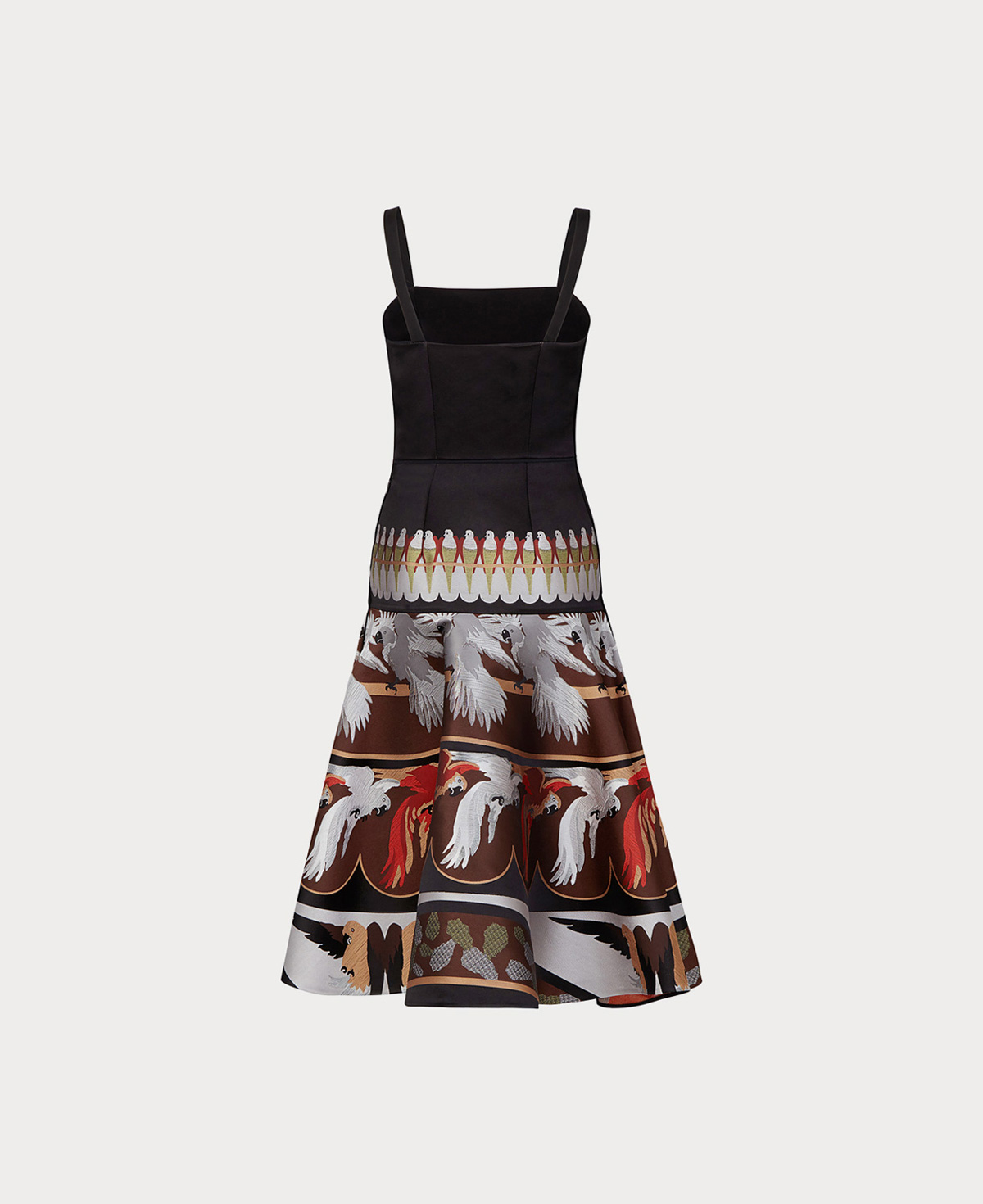 Multicolor silk dress - Image 2