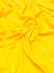 Matte Yellow Four Way Stretch Nylon Spandex Fabric: Activewear Knit