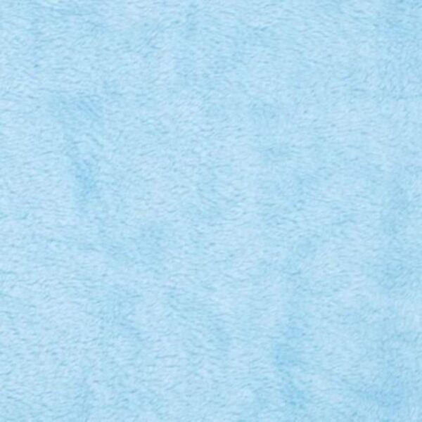 Light Blue Minky Fabric – 60" Wide Ultra Soft Plush, 3mm Pile