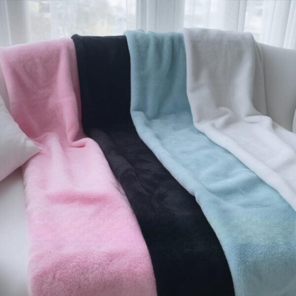 Luxurious Minky Fabric – Ultra Soft 3mm Pile, 60" Wide, Sewing & Crafts