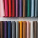 Acrylic Felt Fabric by the Yard – 72” Wide, 1.6mm Thick Craft Felt for Sewing & DIY