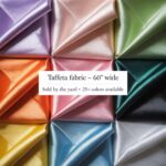 Crisp Taffeta Fabric - 60" Wide Formal Fabric, Costumes  Décor