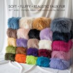 Long Pile Faux Fur Fabric – 60" Wide, Soft & Fluffy
