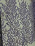 Lavender Floral Lace with Sequins | Luxury Embroidered Mesh Fabric | Wedding, Couture, Dressmaking
