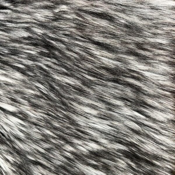 Husky Faux Fur Fabric | Light Gray Shag Costume Cosplay
