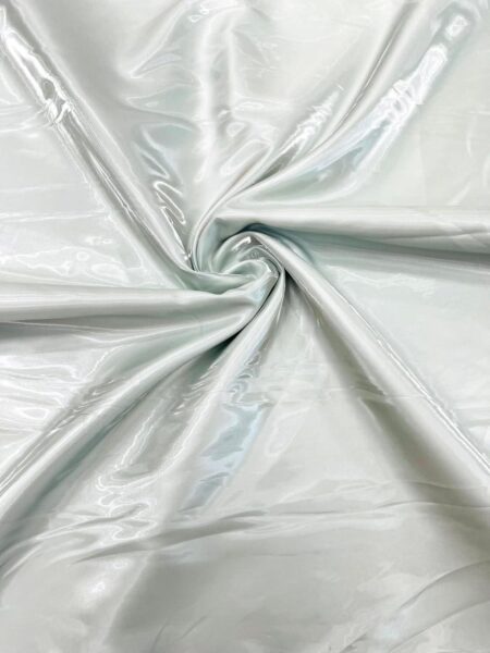 White Liquid Satin Fabric by the Yard, Glossy Silky Satin 58 Inch Wide, Bridal Couture Fabric for Dresses, Gowns, Draping