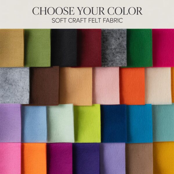 72" Wide Acrylic Felt Fabric – DIY Crafts / Sewing By The Yard
