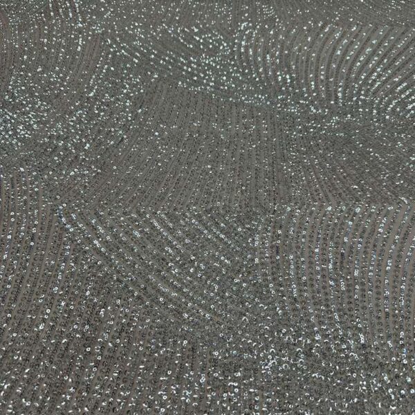 off white Sequin Mesh Fabric by the Yard – Luxury Geometric Sparkle Fabric, Glitter Evening Dress Fabric, Party Dress Material